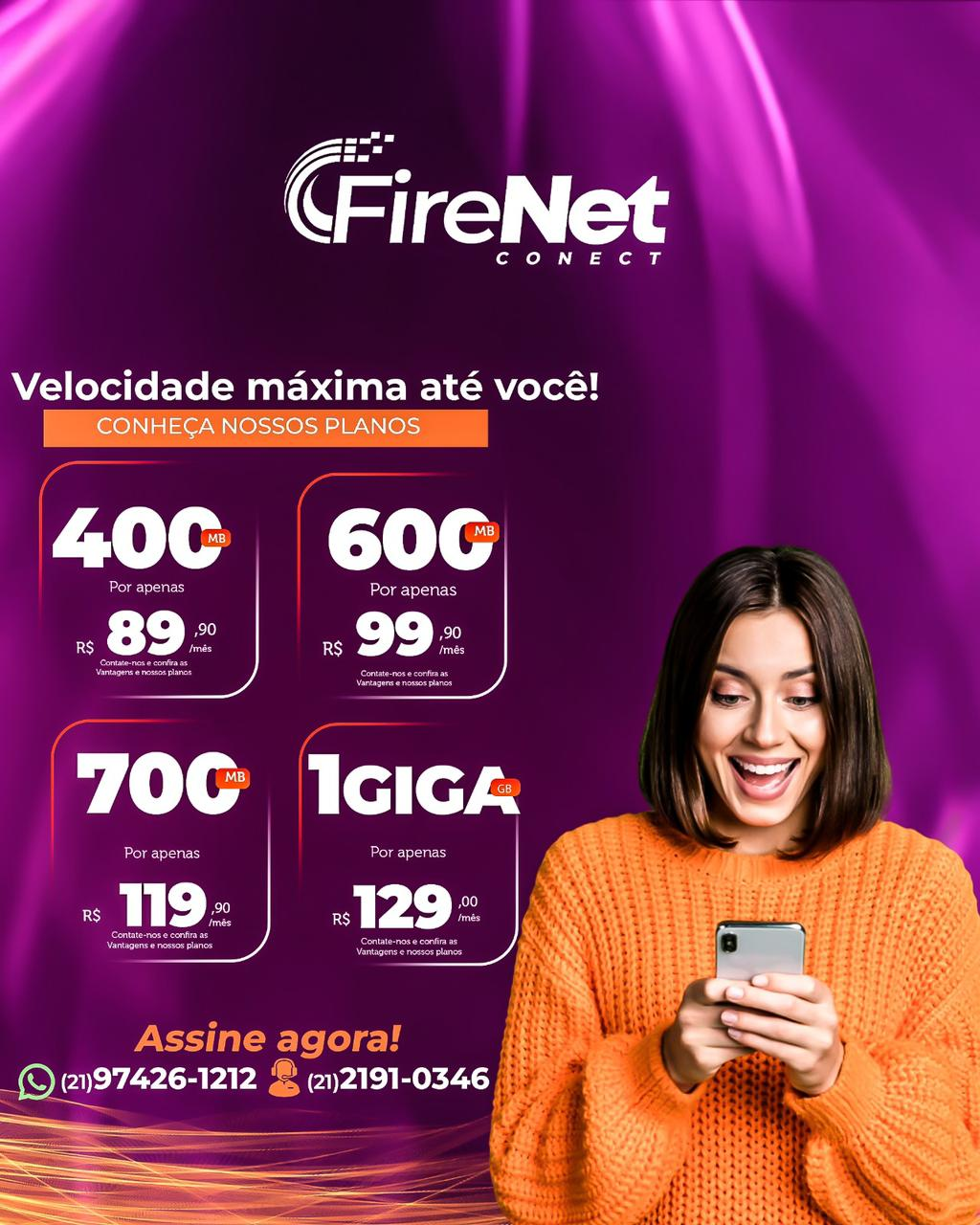 Promoção FireNetConect